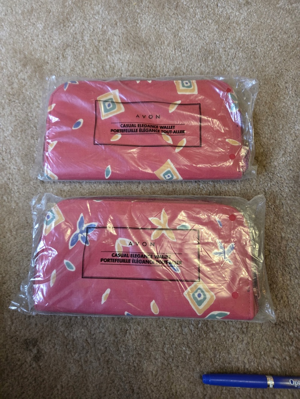 Avon Pink Zip Wallet